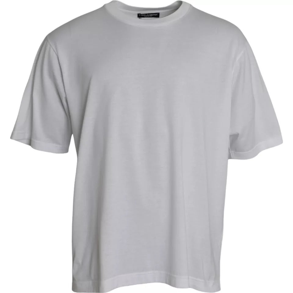 Dolce & Gabbana 100% Cotton T-shirt in White