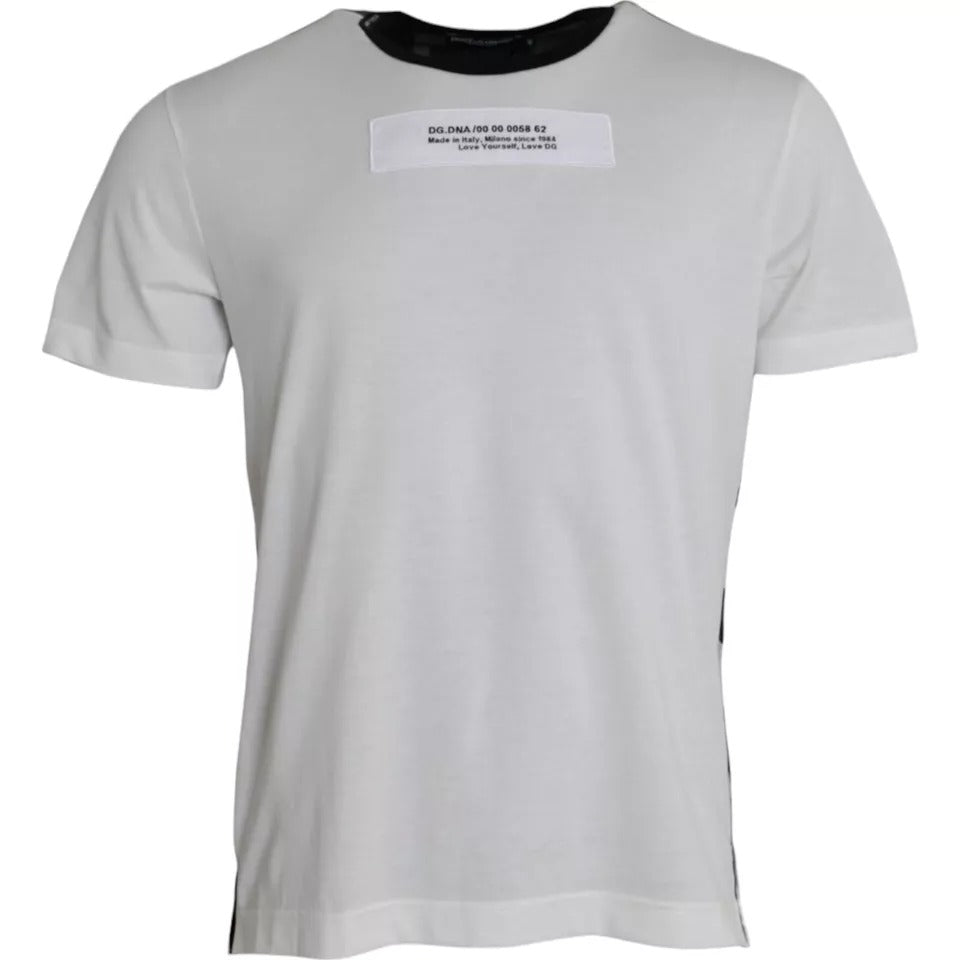 Dolce & Gabbana Cotton Camouflage T-shirt in Black and White