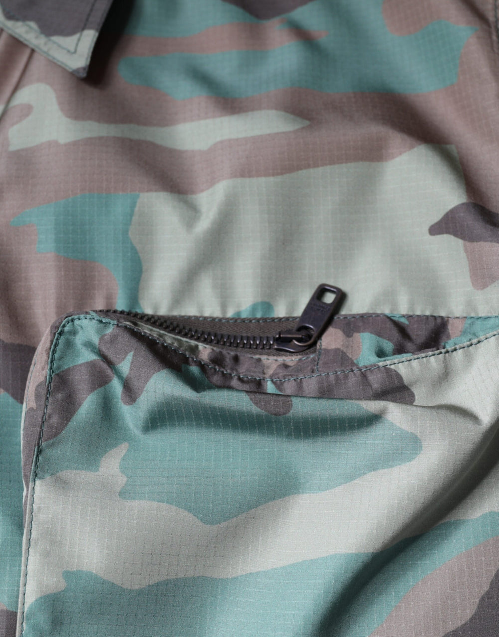 Dolce & Gabbana Camouflage Button-Down Shirt in Multicolor