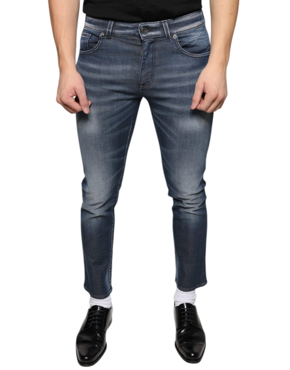 Dolce & Gabbana Dark Blue Skinny Jeans