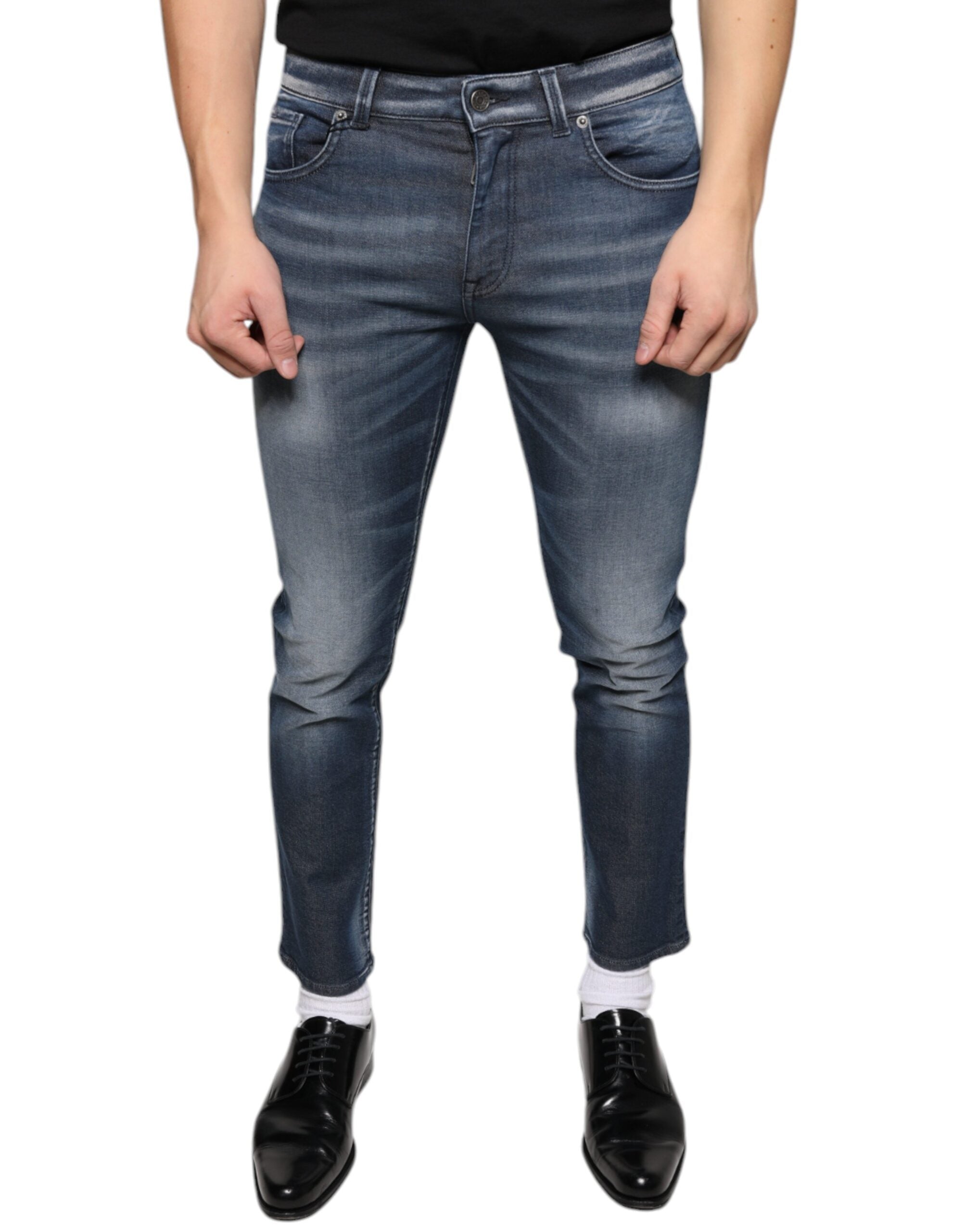 Dolce & Gabbana Skinny Jeans σε Σκούρο Μπλε