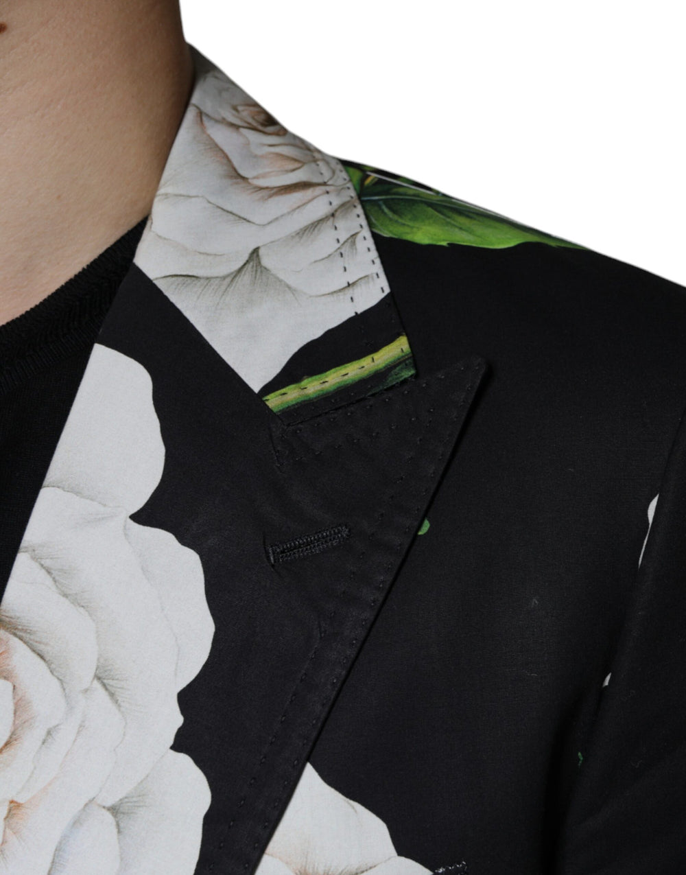 Dolce & Gabbana Cotton Two-Piece Suit in Black