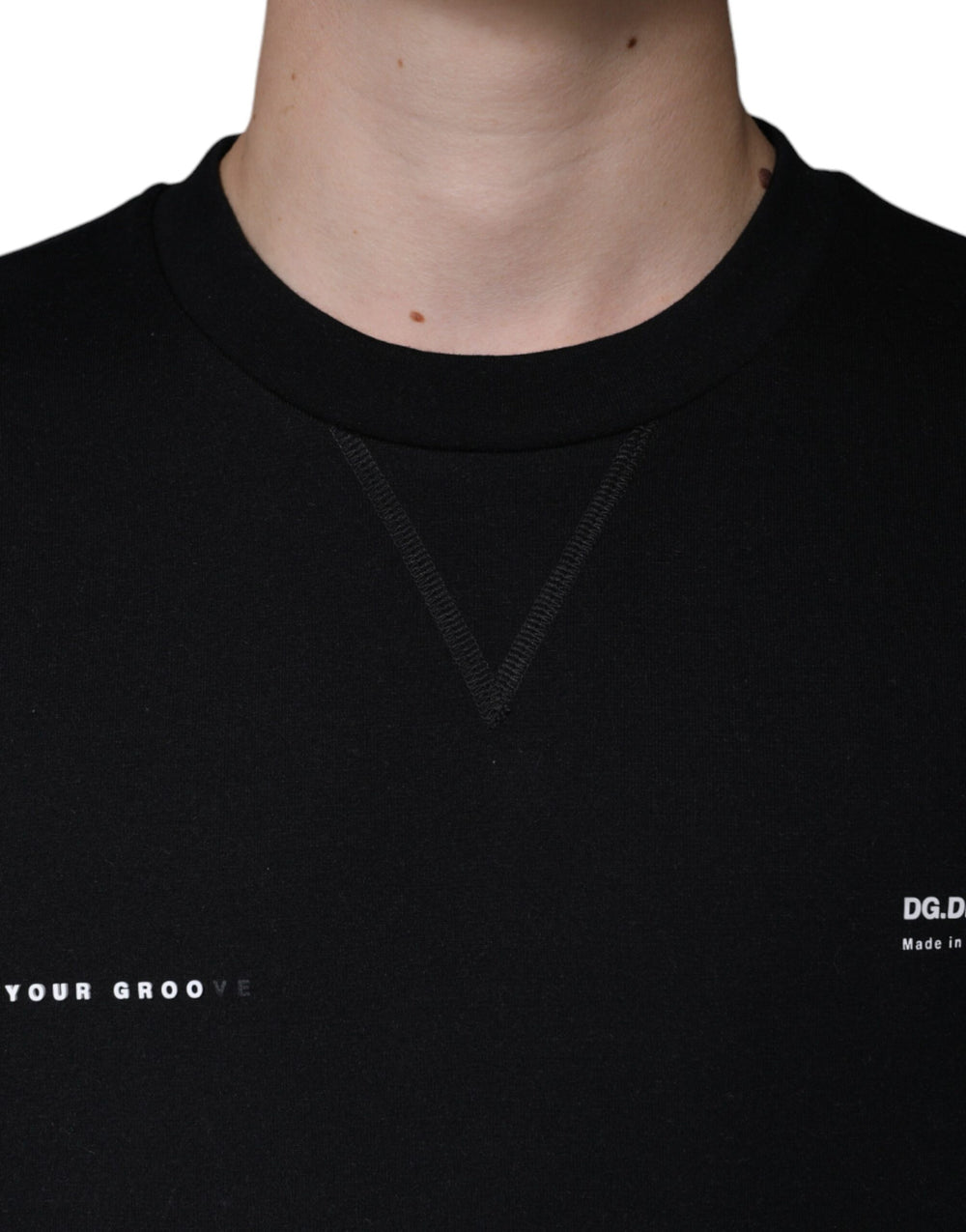 Dolce & Gabbana Cotton-Blend Sweatshirt in Black