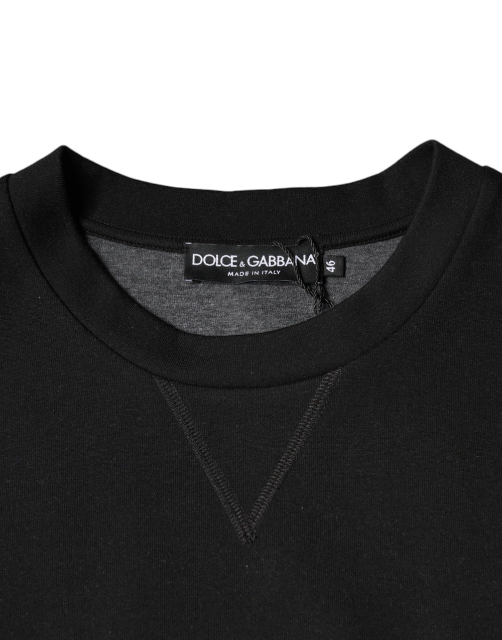 Dolce & Gabbana Cotton-Blend Sweatshirt in Black