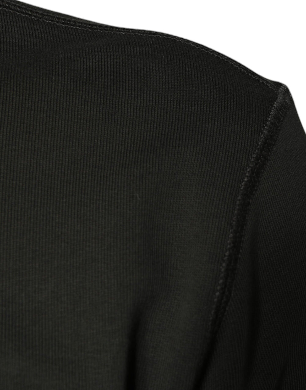 Dolce & Gabbana Cotton Crew Neck Pullover Sweater in Army Green