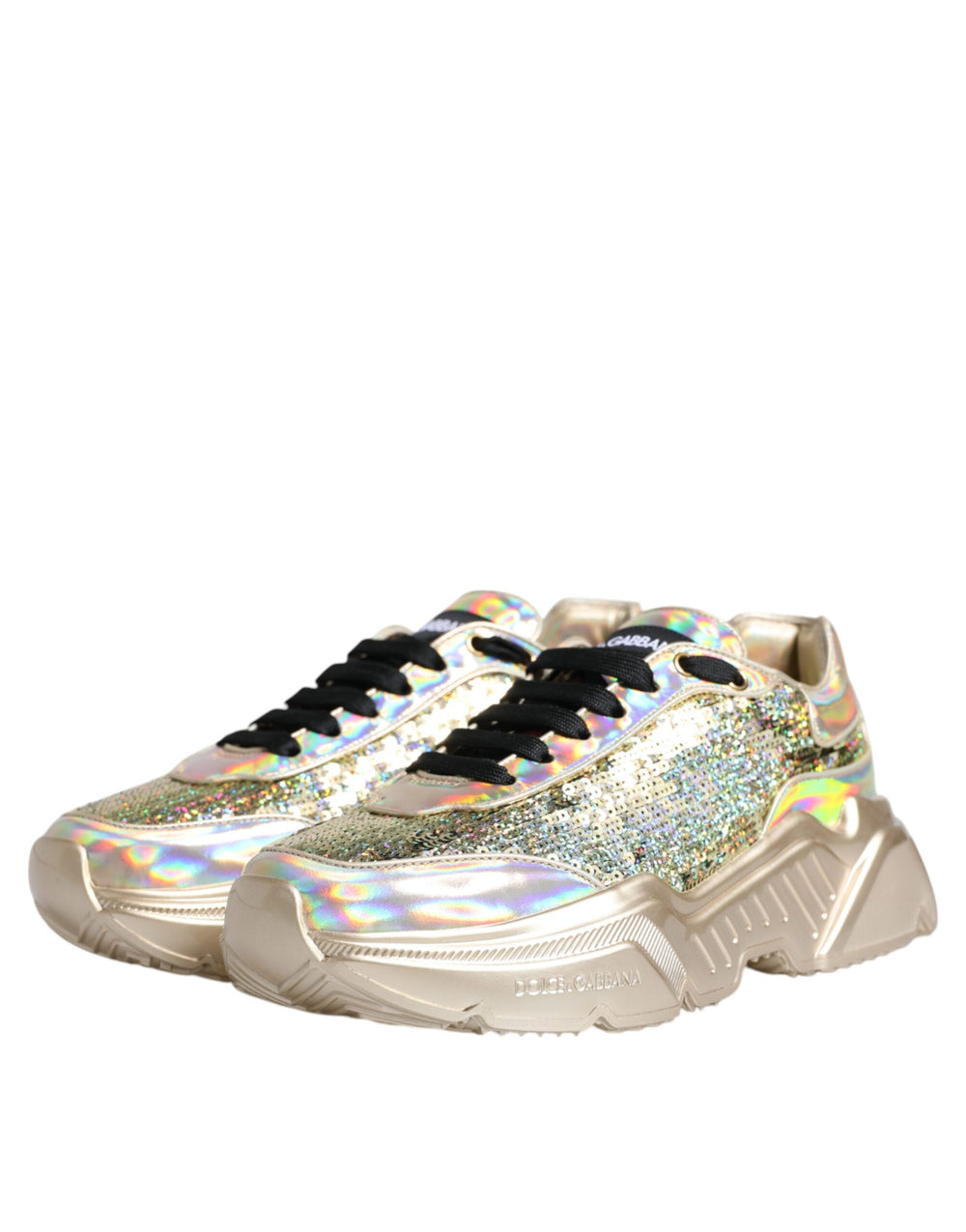 Dolce & Gabbana Daymaster Sneakers in Gold
