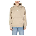 New Balance Beige Recycled Polyester Men's Hoodie - Designer | Mens Edit