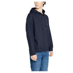 Armani Exchange Blue Cotton Hoodie