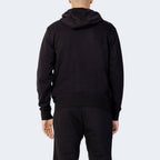 Βαμβακερό hoodie Armani Exchange σε Μαύρο