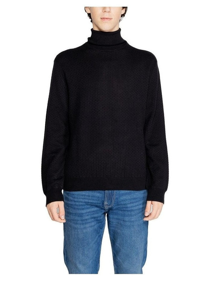 Armani Exchange Turtleneck Cotton Ribbed