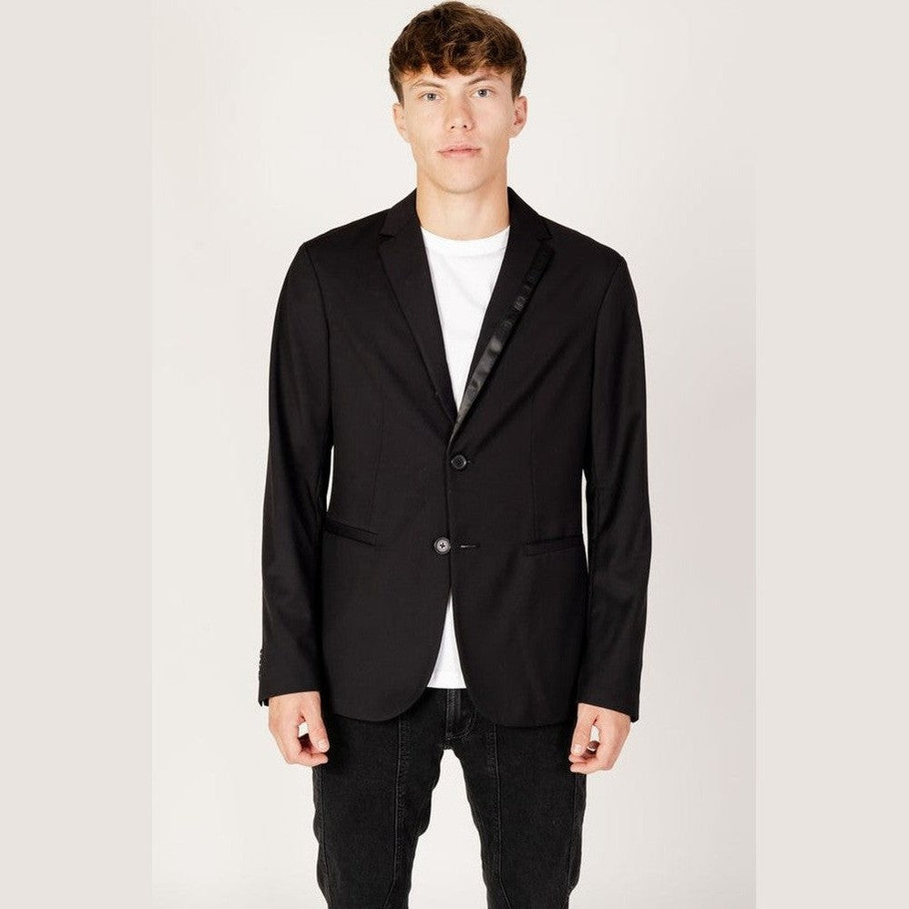 Armani Exchange Blazer σε Μαύρο