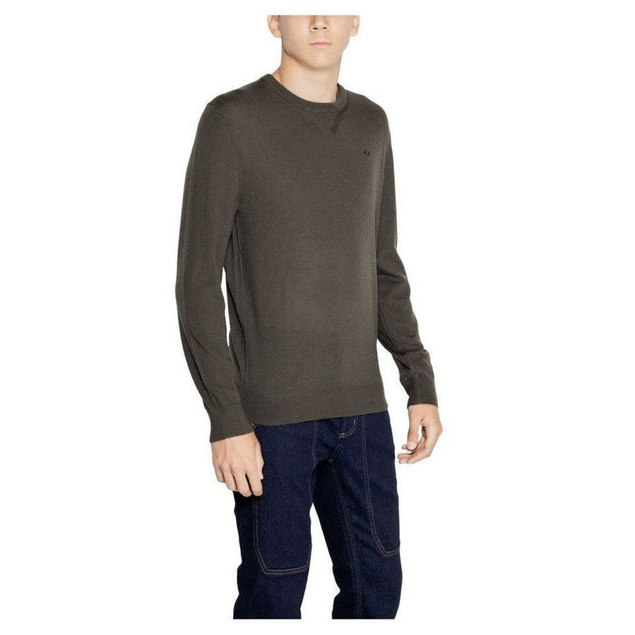 Armani Exchange Wool Sweatshirt in Green