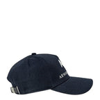 Βαμβακερό Baseball Cap Armani Exchange σε Μπλε