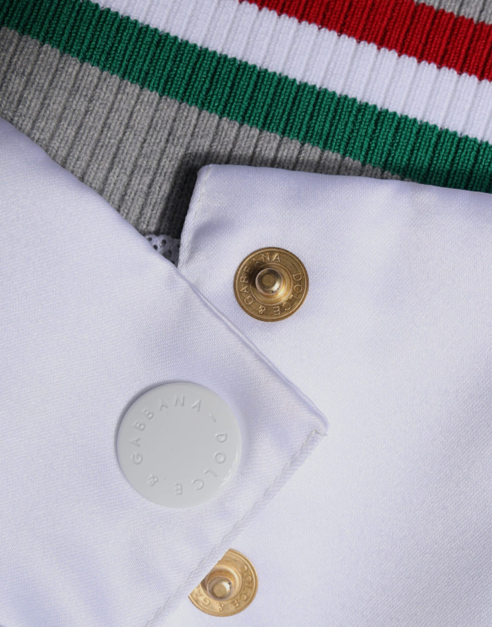 Dolce & Gabbana Multicolor Italia Bomber Jacket