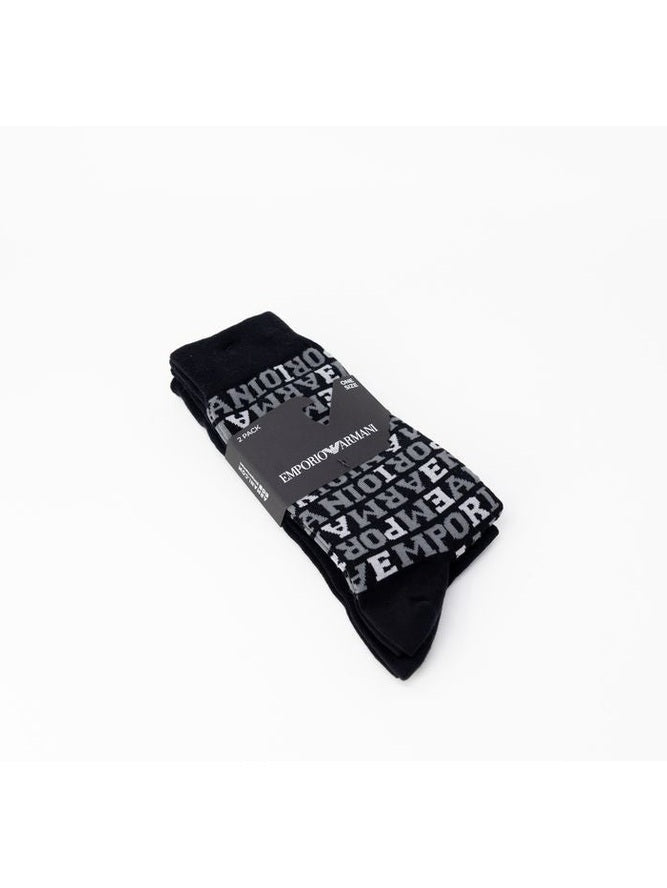 Emporio Armani Underwear Socks Cotton Two-Pack