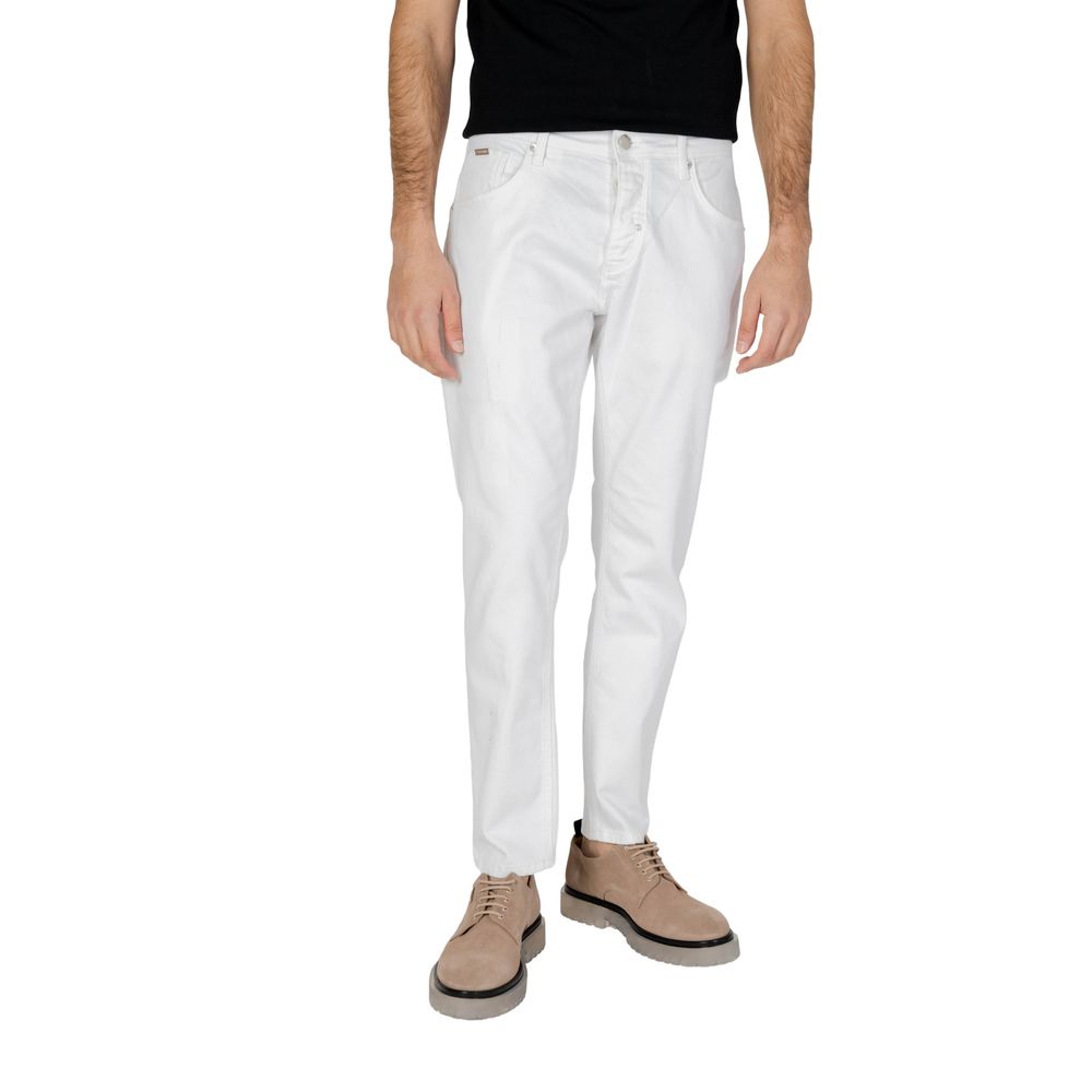 Antony Morato Λευκό Βαμβακερό Τζιν Skinny