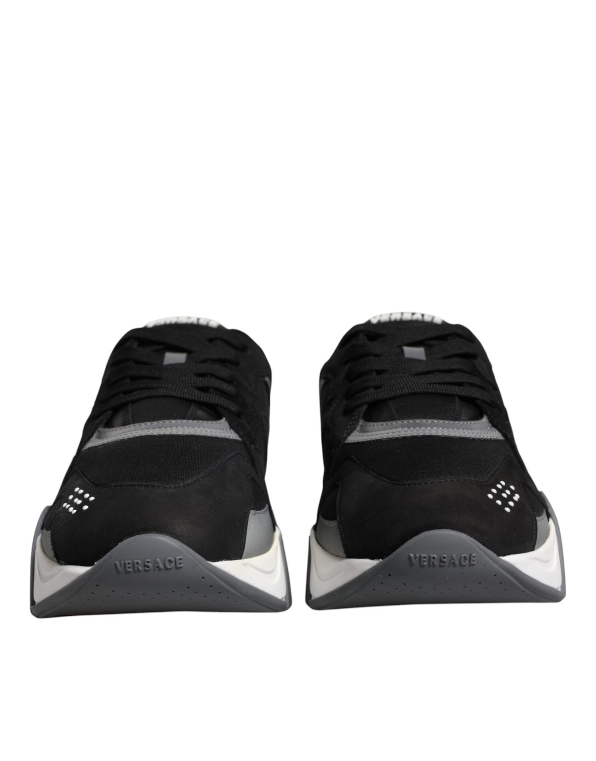 Versace Squalo Low-Top Sneakers σε Μαύρο