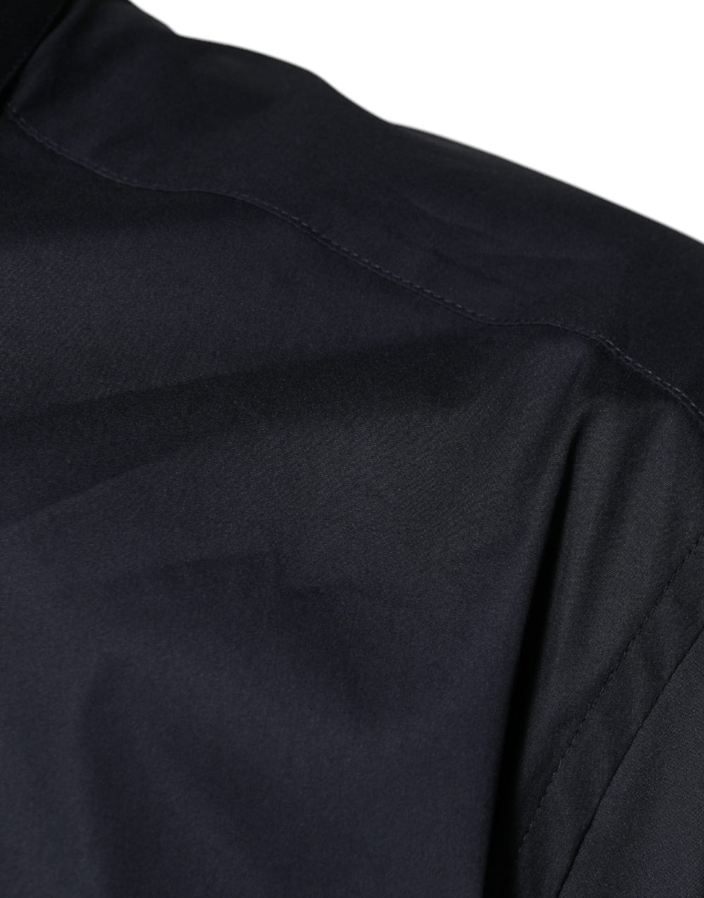 Dolce & Gabbana GOLD Cotton Blend Dress Shirt in Black
