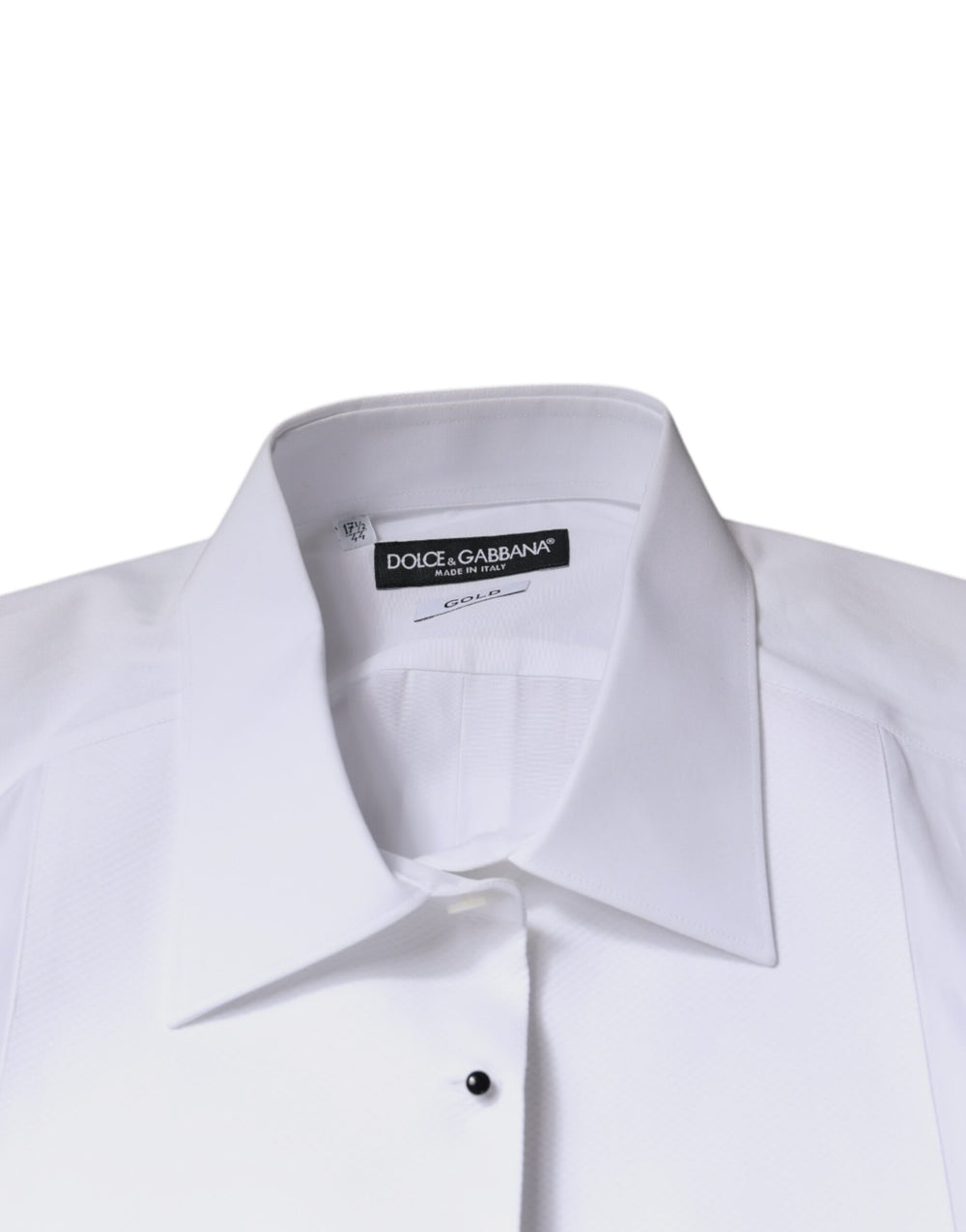 Dolce & Gabbana 100% Cotton Poplin Formal Shirt in White