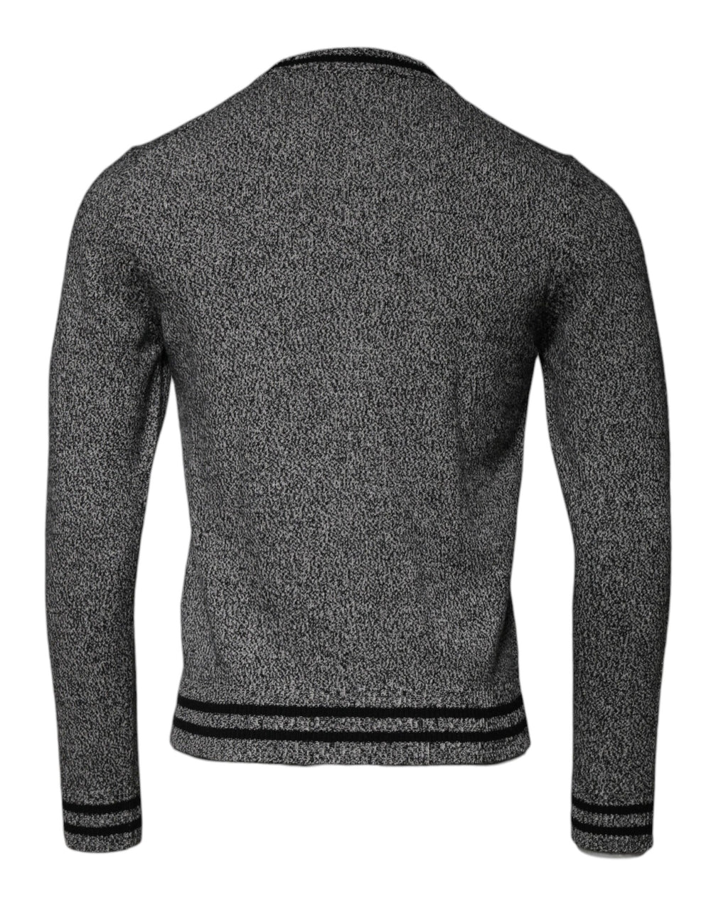 Dolce & Gabbana 100% Cashmere Pullover Sweater in Grey