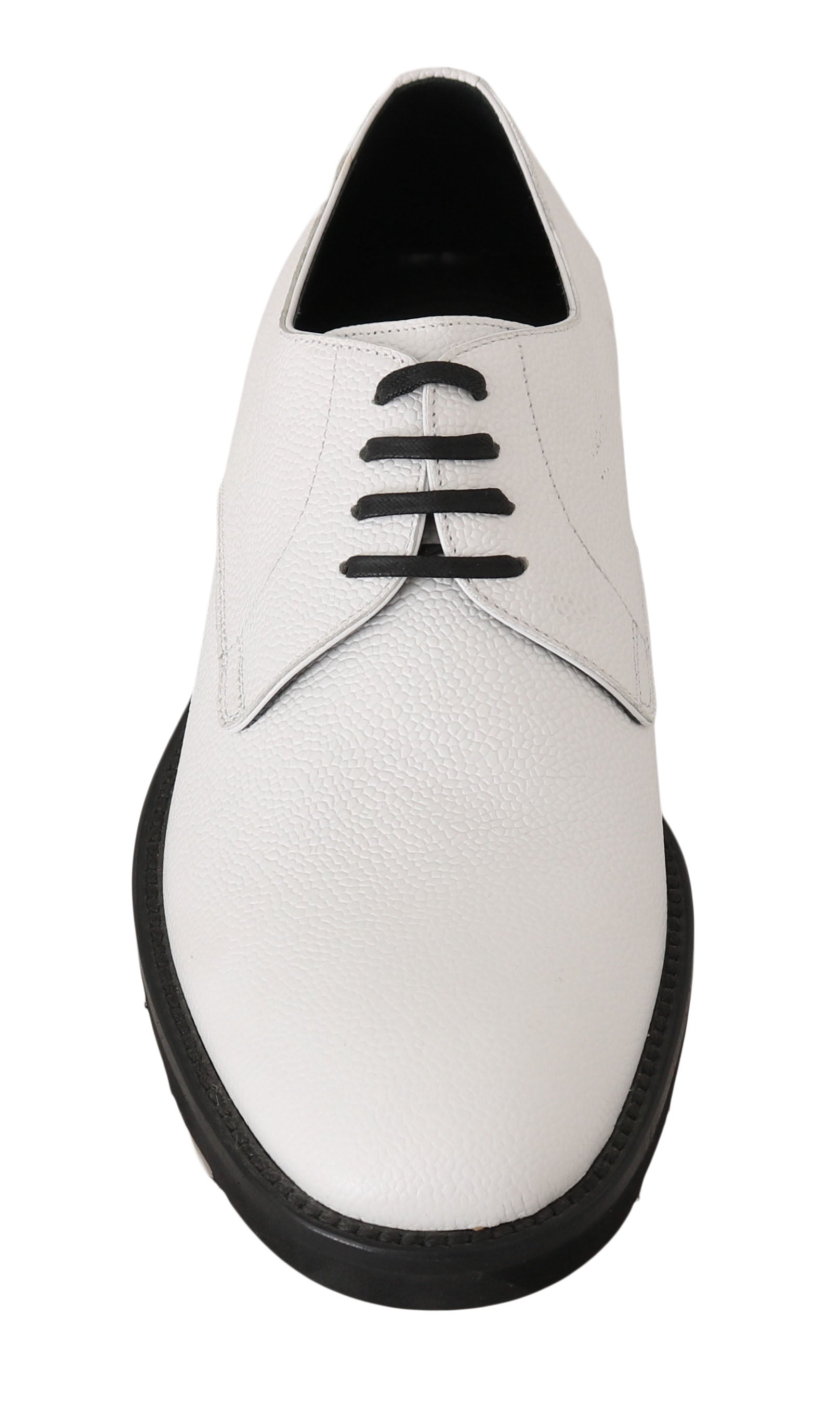 White Leather Derby Dress Formal Shoes mens luxury fashion - Mens Edit