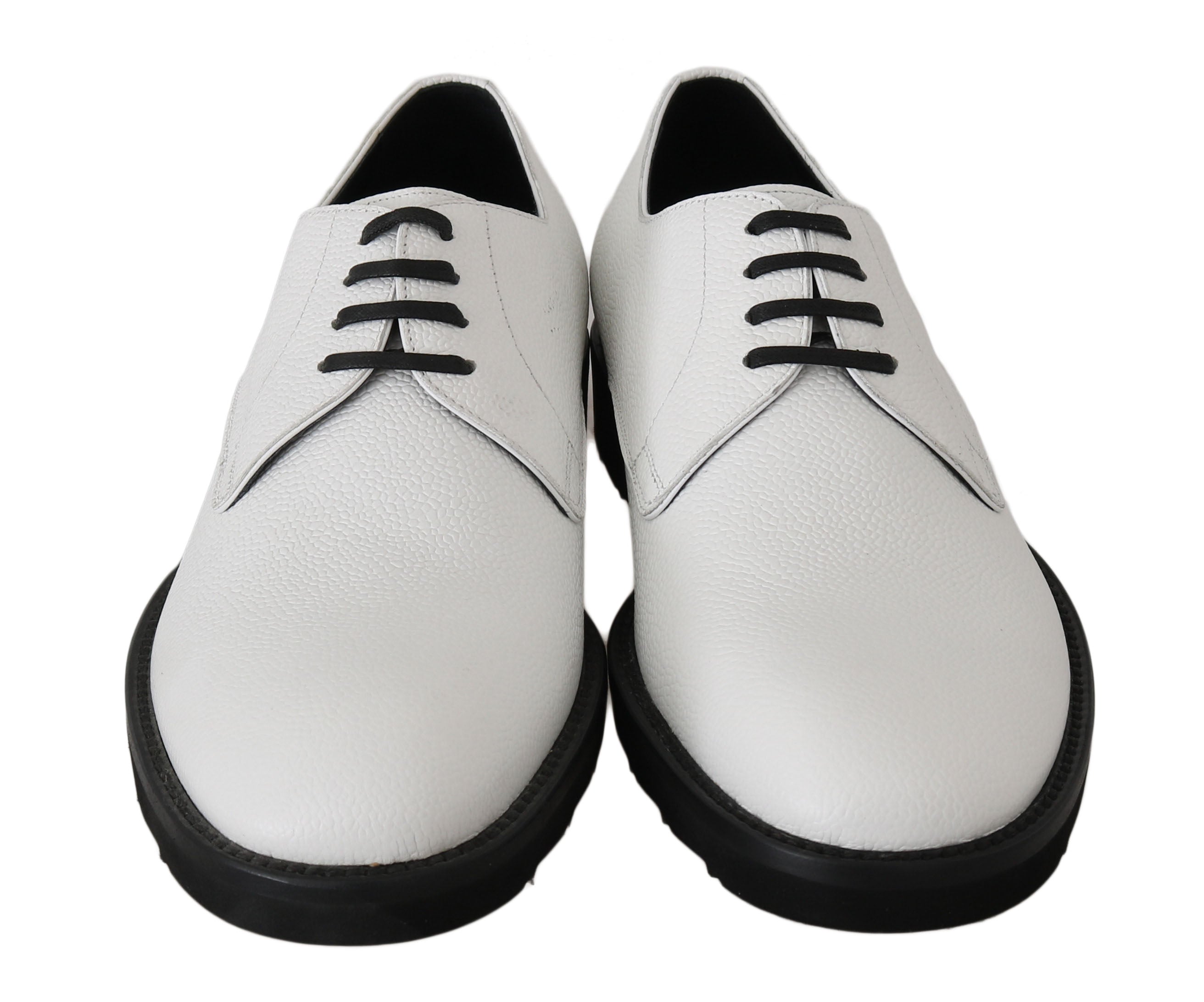 Dolce & Gabbana Δερμάτινα Derby Shoes σε Λευκό