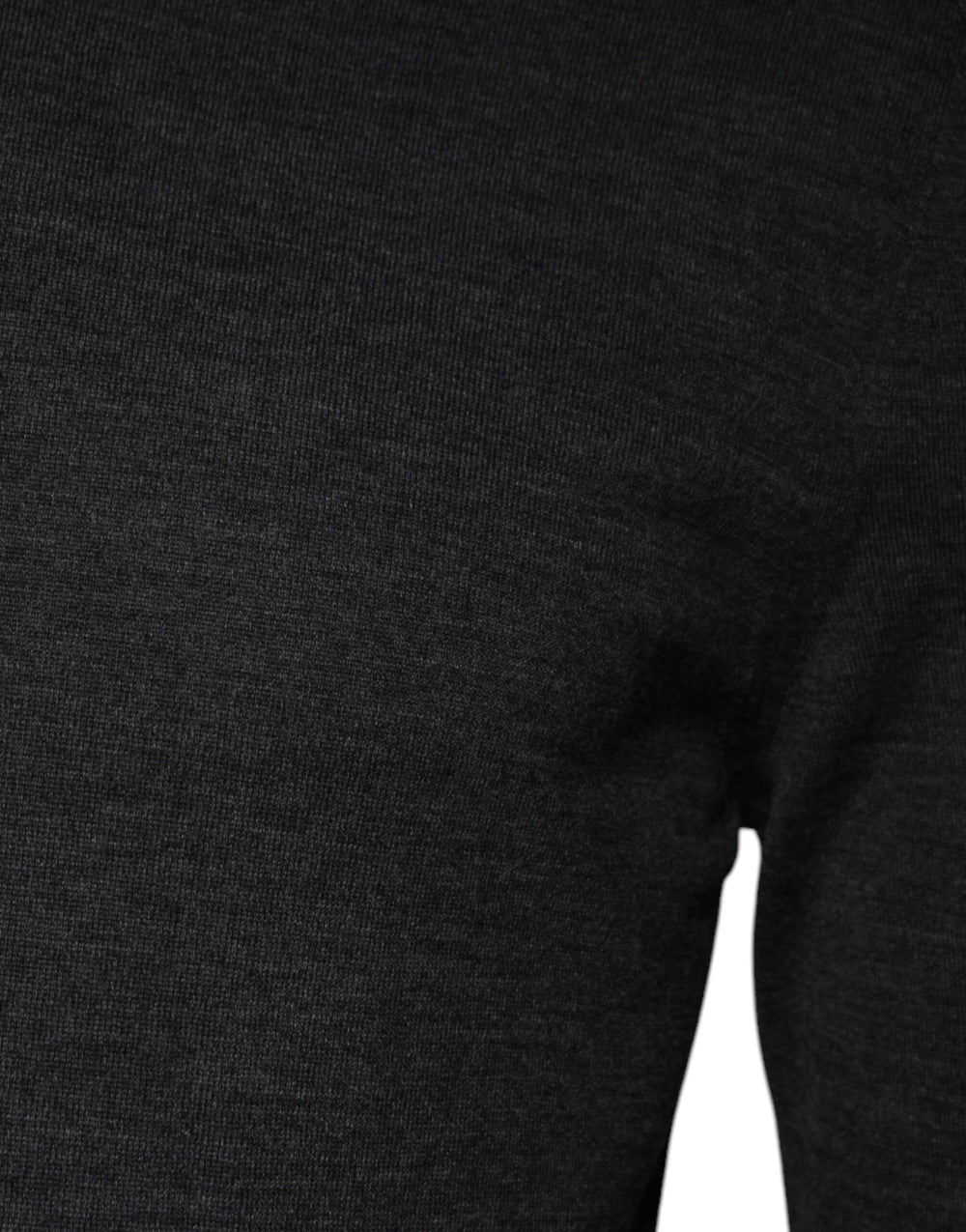 Dolce & Gabbana 100% Virgin Wool Turtleneck Sweater in Grey