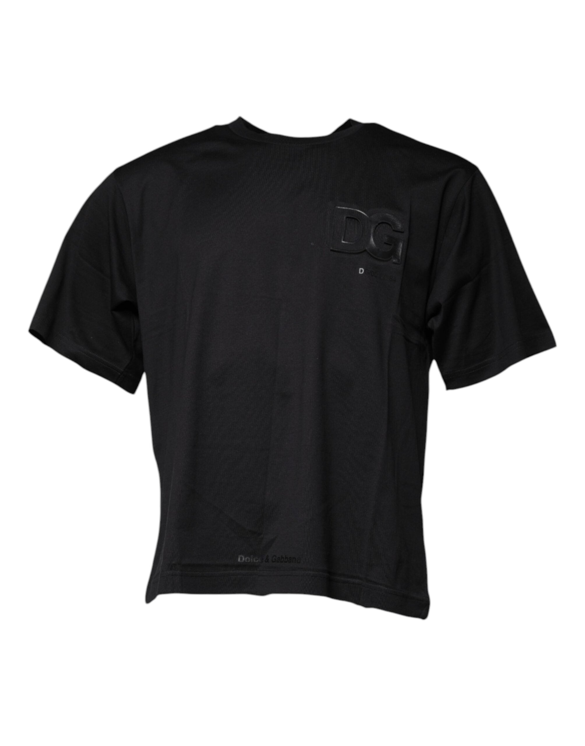 Dolce & Gabbana T-shirt από 100% βαμβάκι σε Μαύρο