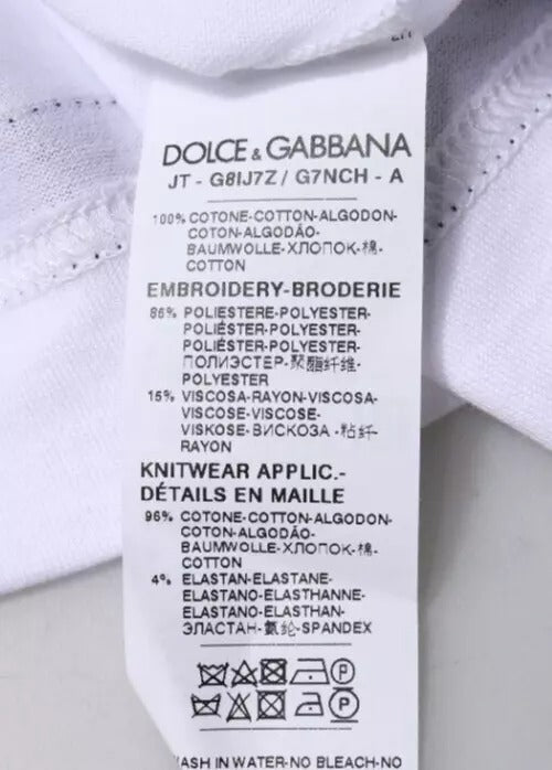 Dolce & Gabbana Cotton Jersey T-shirt in White