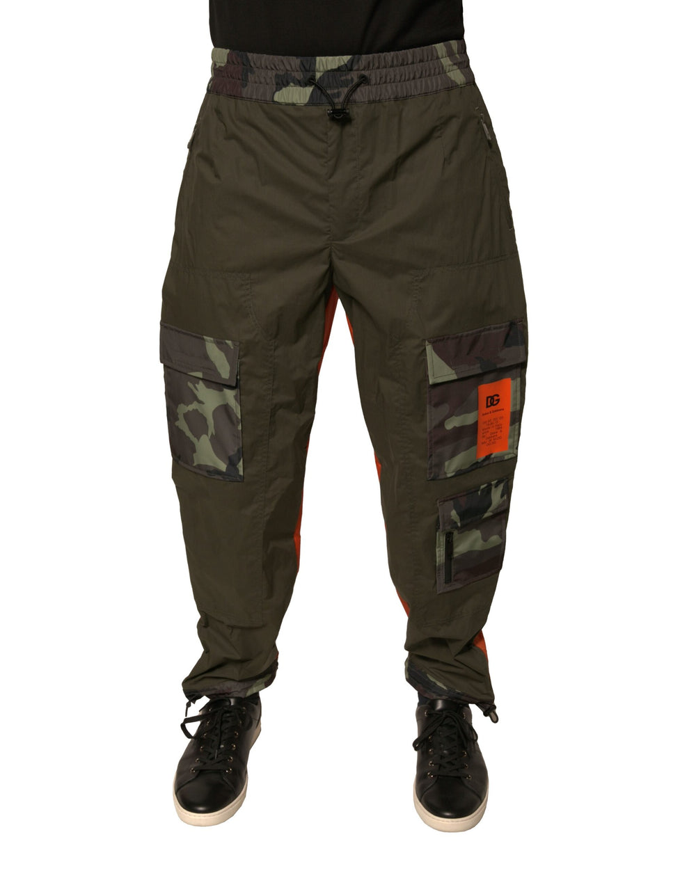 Multicolor Camouflage Jogger Cargo Pants mens luxury fashion - Mens Edit