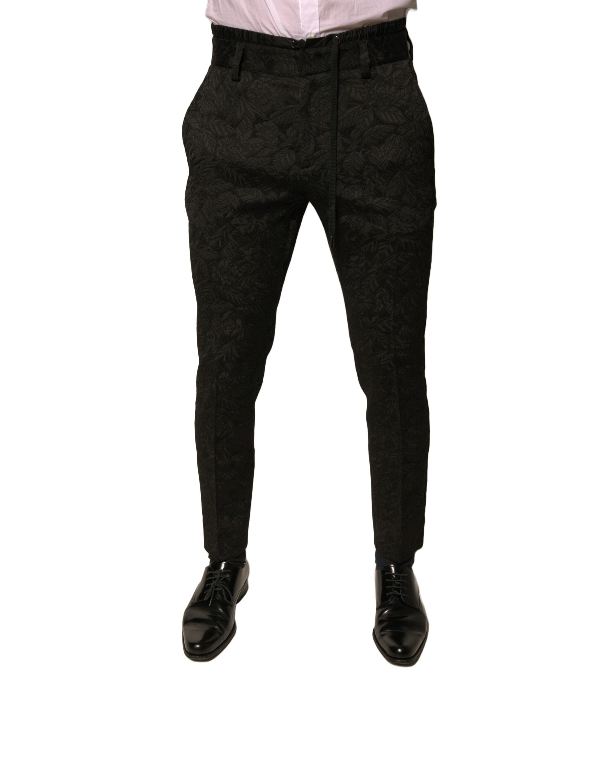 Dolce & Gabbana Παντελόνι Brocade σε Μαύρο
