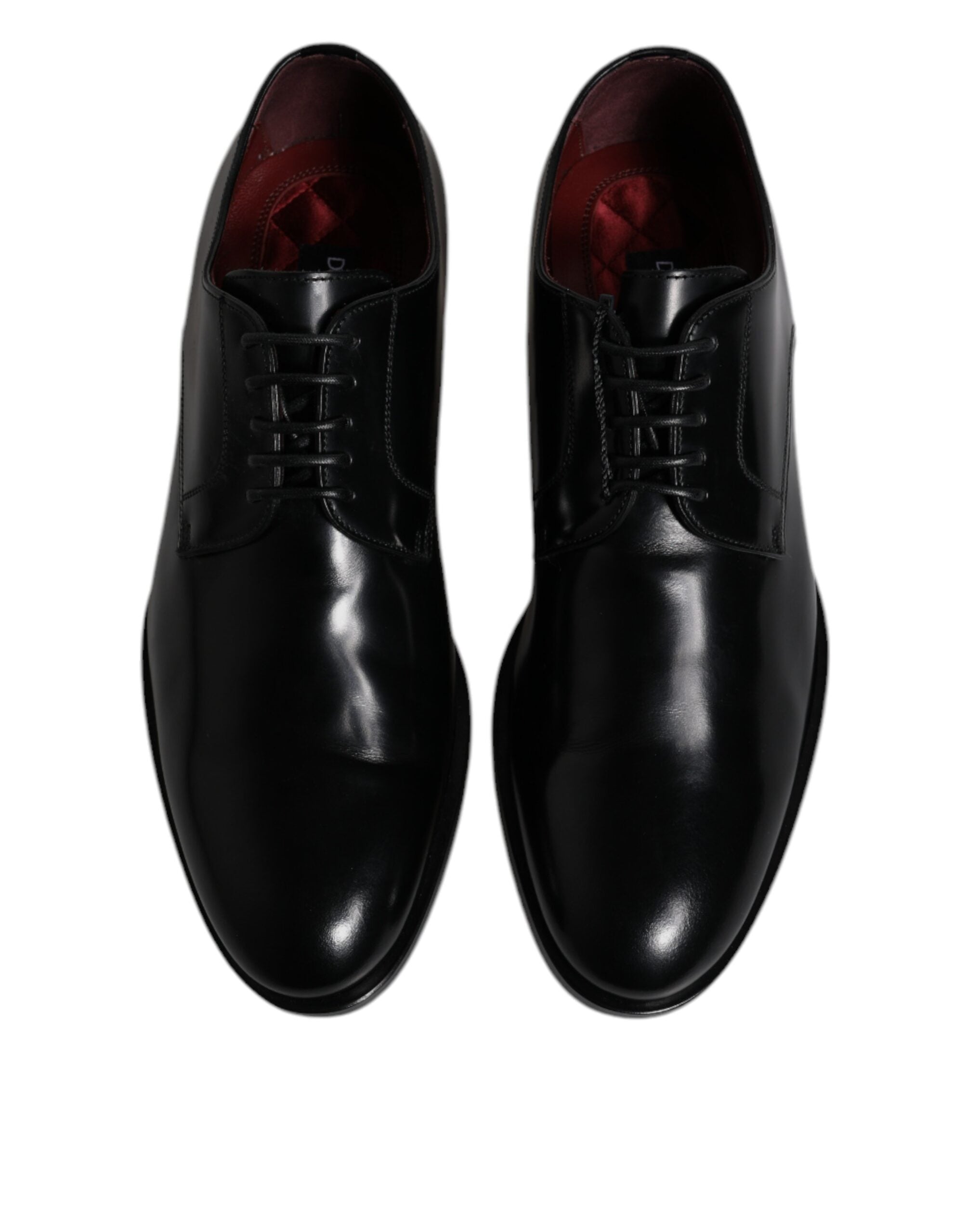 Dolce & Gabbana Derby από δέρμα μοσχαριού σε Μαύρο