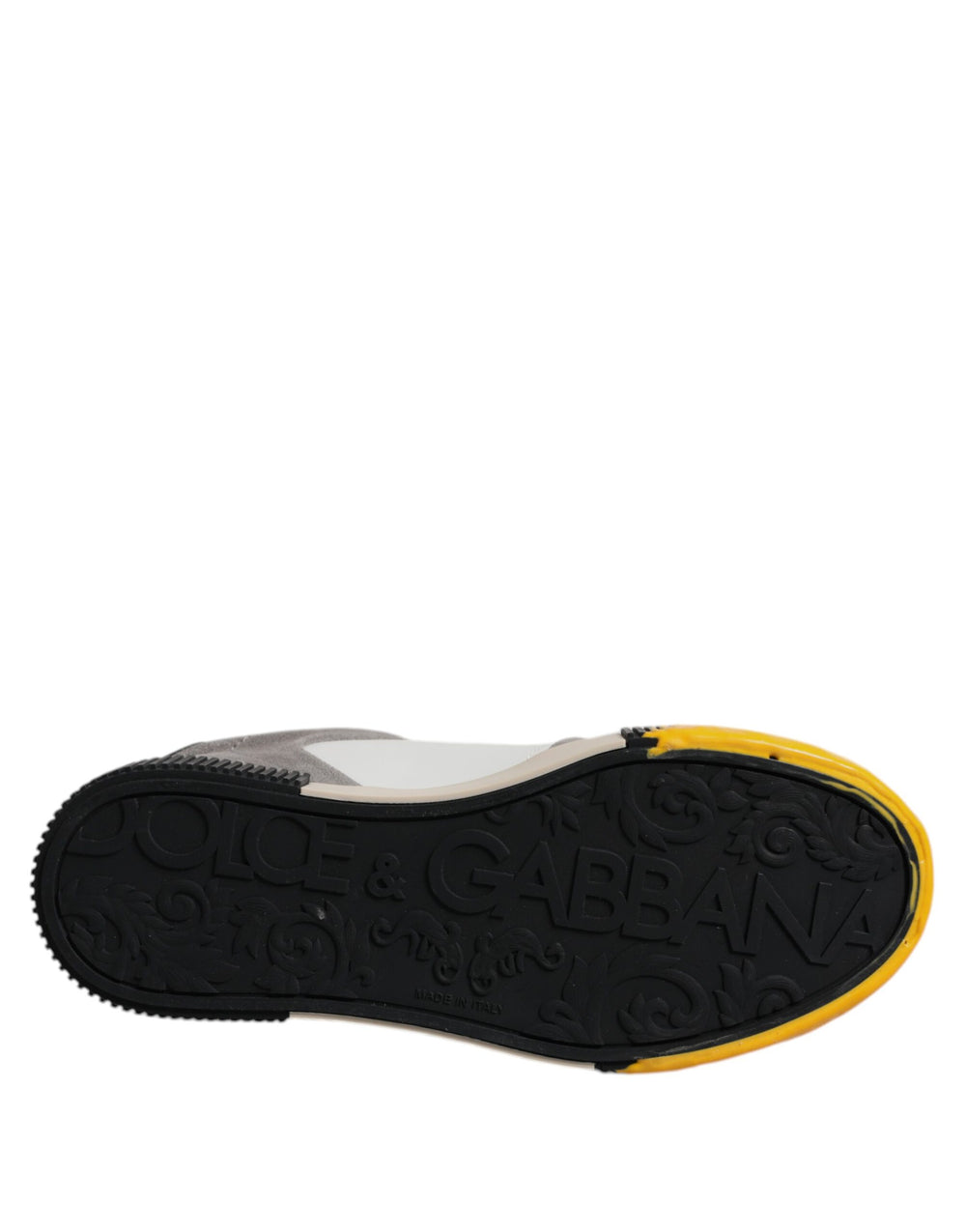 Dolce & Gabbana Calf Leather Low-Top Sneakers in Multicolor
