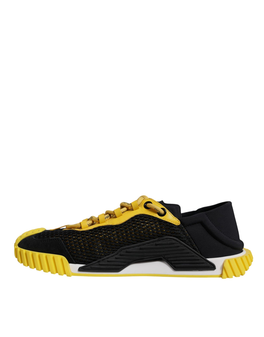 Dolce & Gabbana NS1 Low-Top Sneakers in Black and Yellow