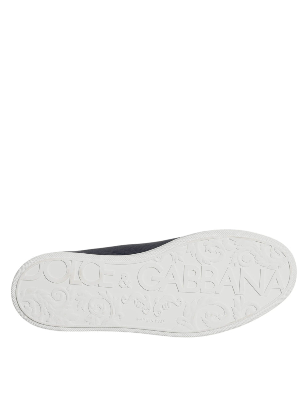 Dolce & Gabbana Saint Tropez Leather Sneakers in Blue