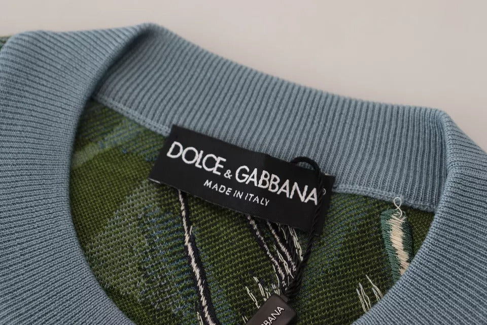 Dolce & Gabbana Πλεκτό από μαλλί και μετάξι σε Πολύχρωμο