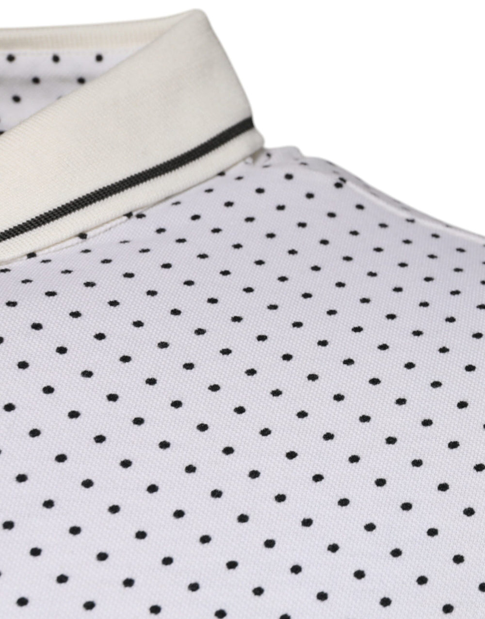 Dolce & Gabbana Cotton Polo Shirt in White