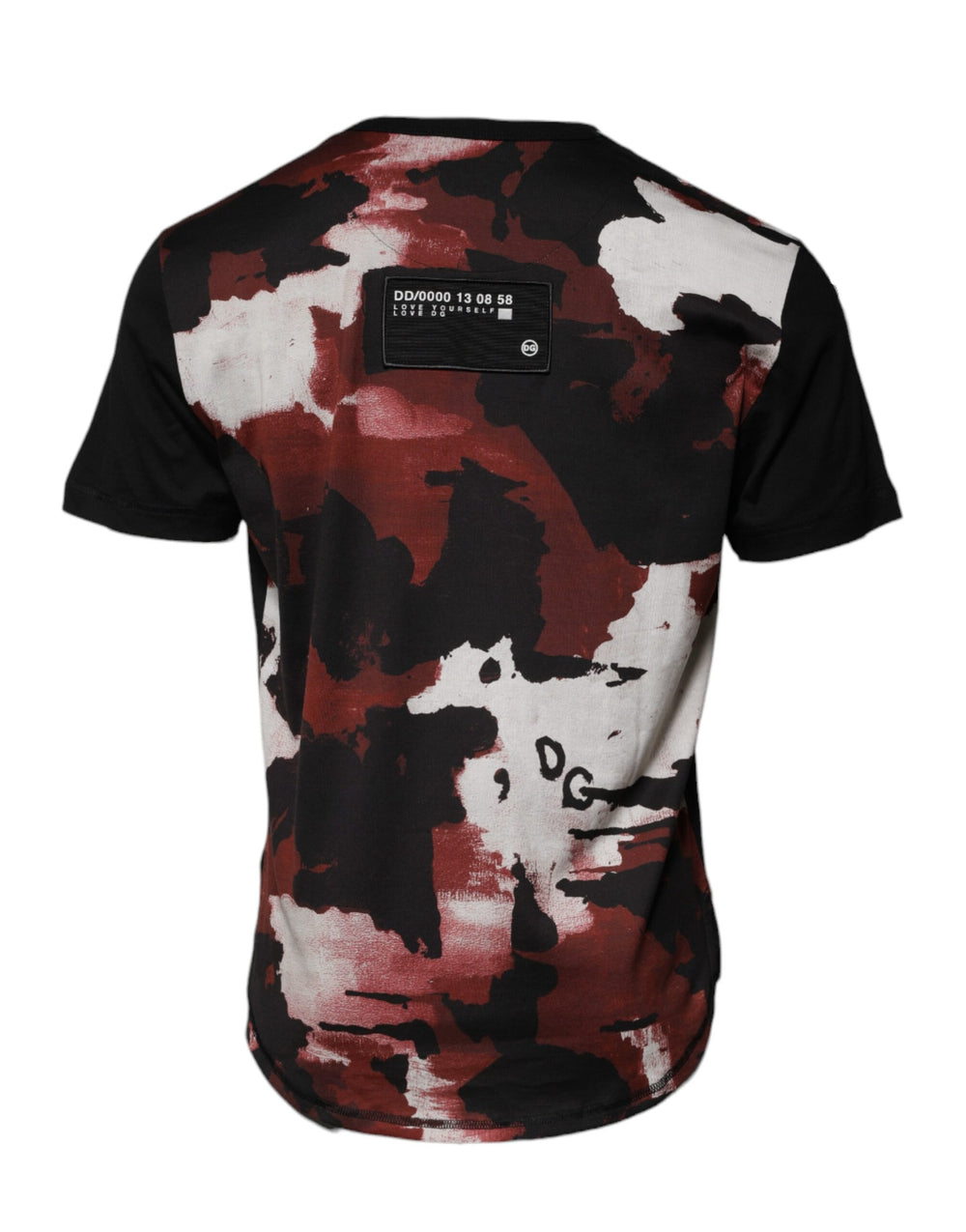 Dolce & Gabbana Cotton Camouflage Crew Neck T-shirt in Multicolor