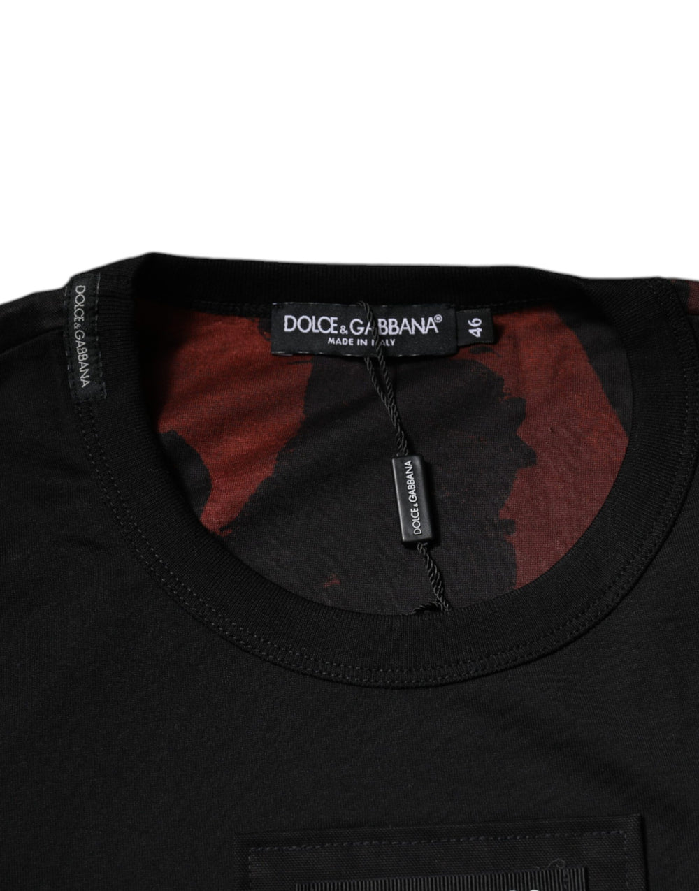 Dolce & Gabbana Cotton Camouflage Crew Neck T-shirt in Multicolor