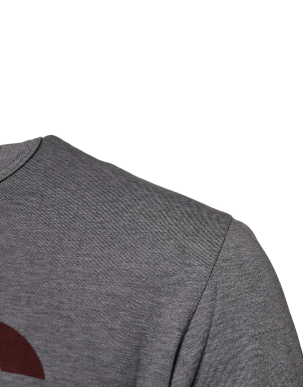 Dolce & Gabbana Cotton Crew Neck T-shirt in Melange Grey