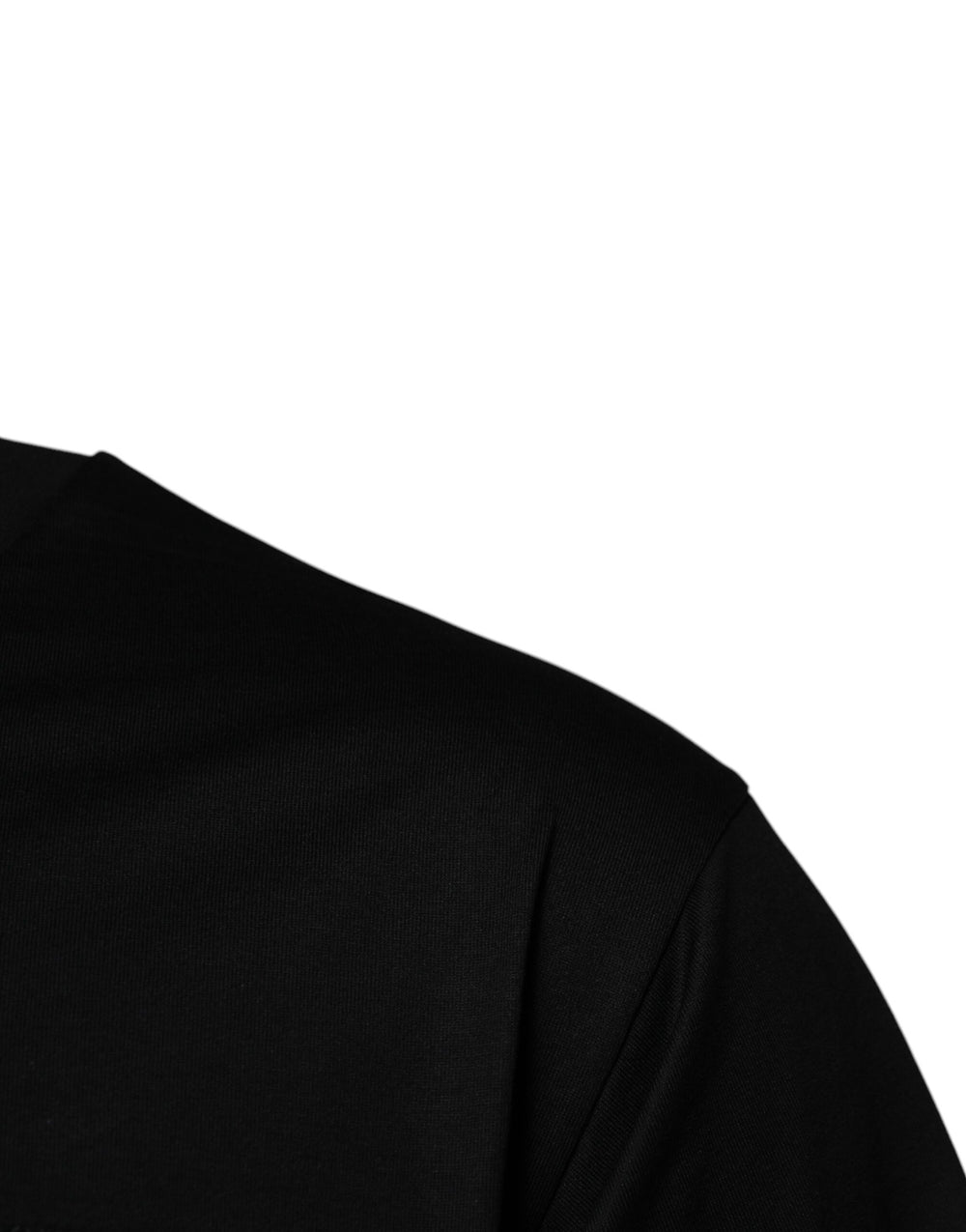 Dolce & Gabbana Cotton Crew Neck T-shirt in Black