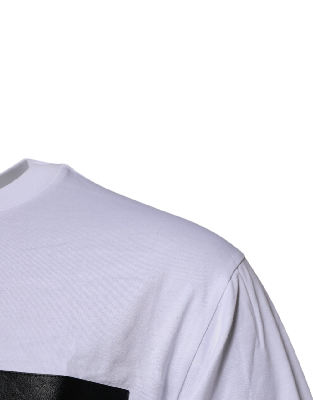 Dolce & Gabbana Cotton Crew Neck T-shirt in White