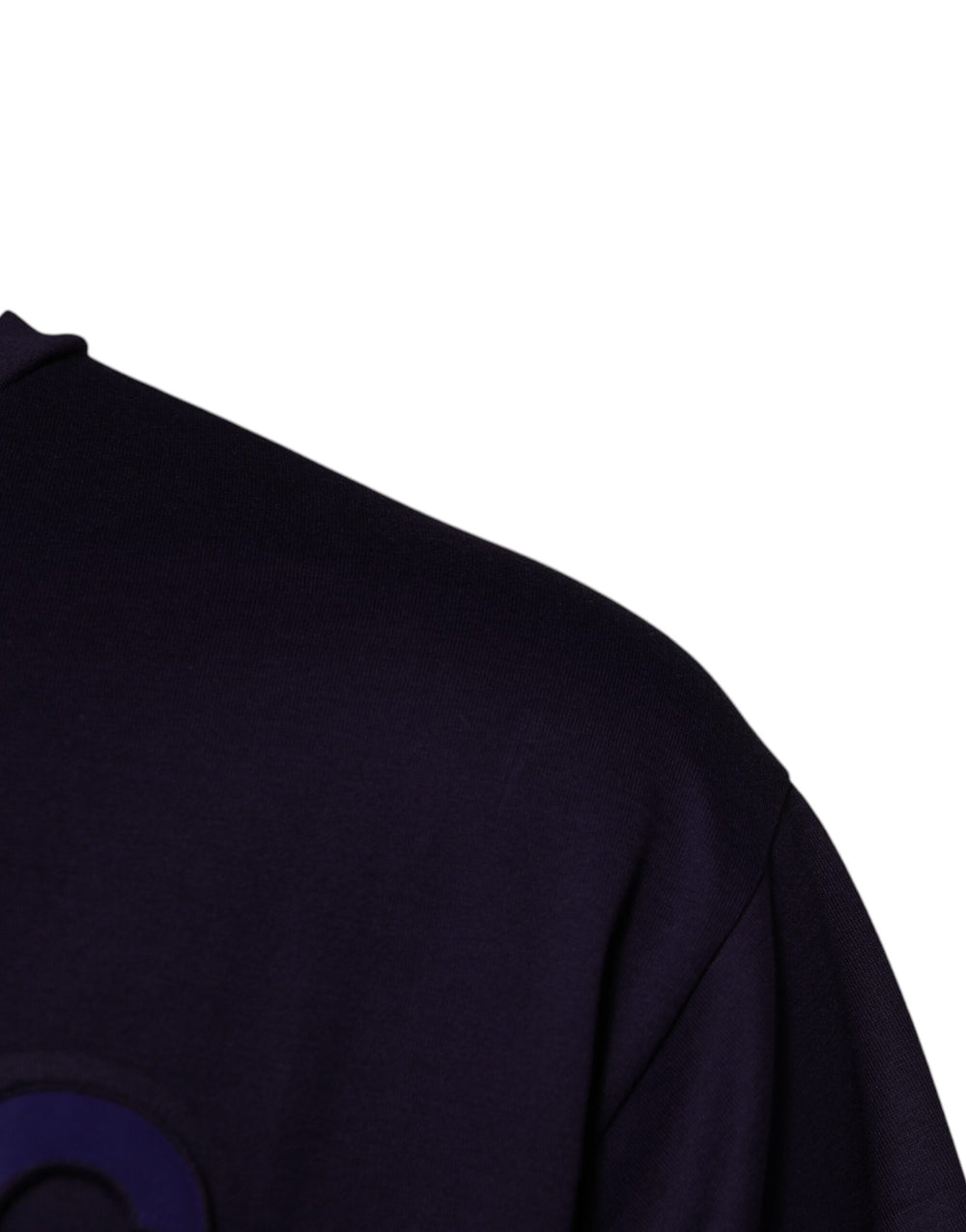 Dolce & Gabbana 100% Cotton Crew Neck T-shirt in Navy Blue