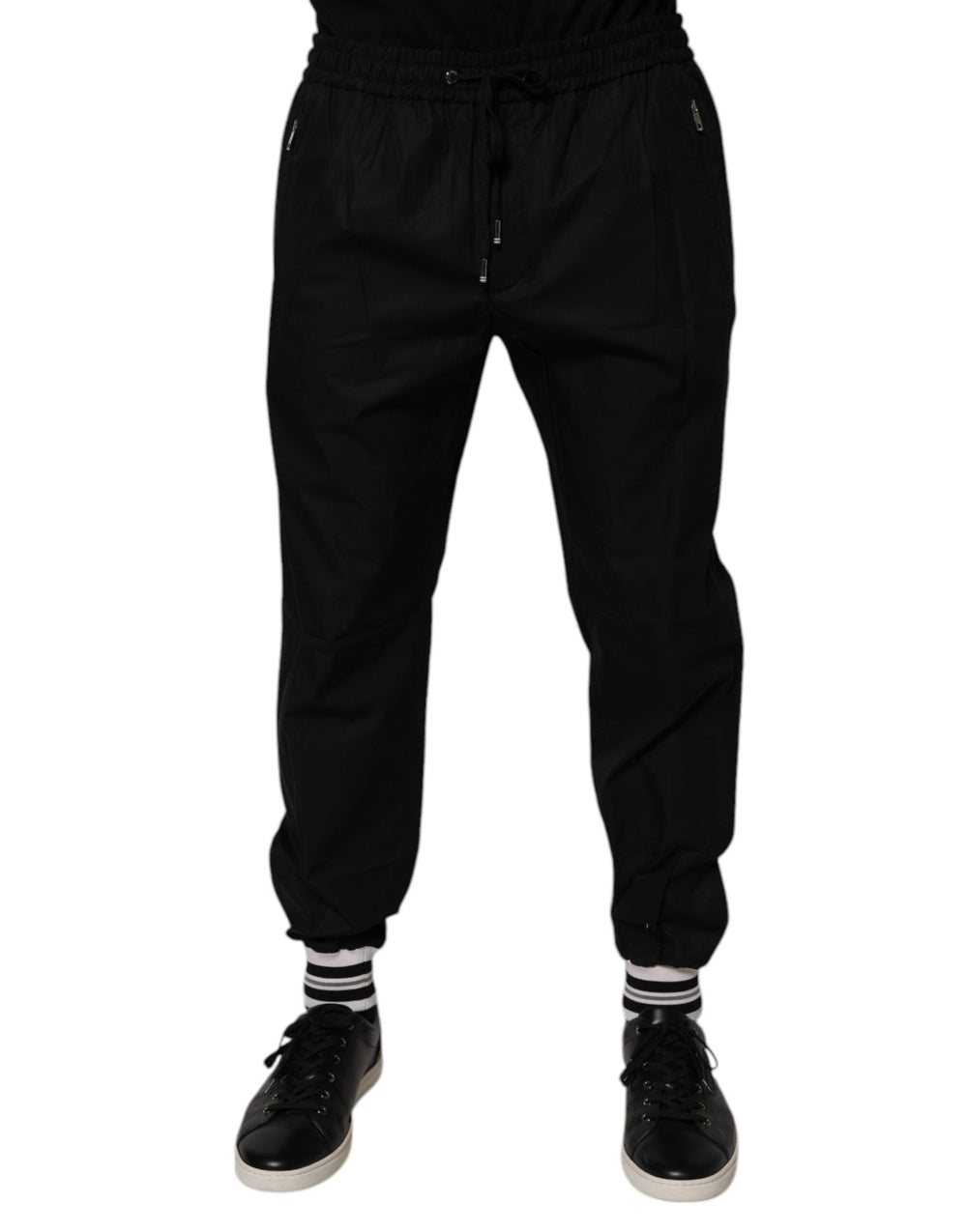 Dolce & Gabbana Cotton Jogger Sweatpants in Black