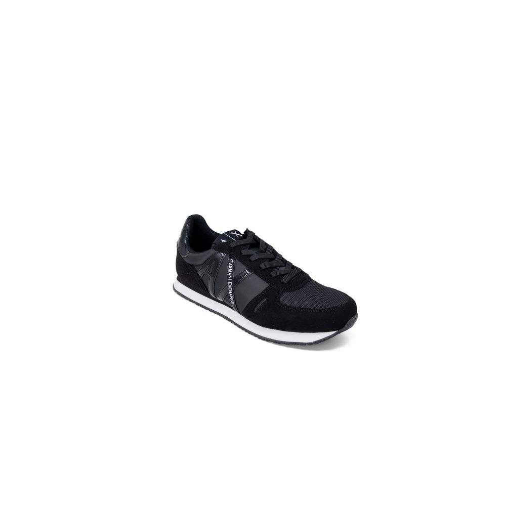 Black Polyester Athletic Sneakers mens luxury fashion - Mens Edit