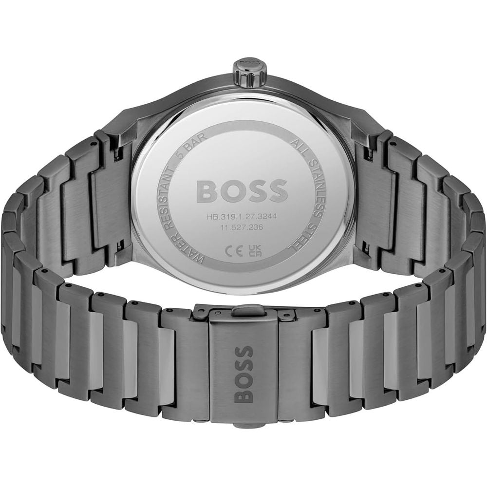 Hugo Boss Stainless Steel Dress Watch in Grey