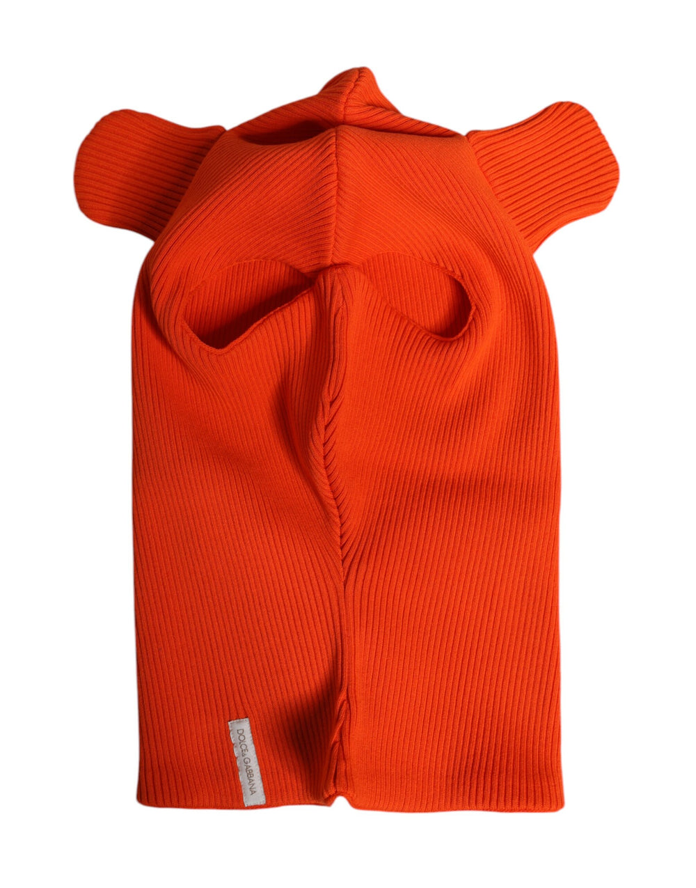 Dolce & Gabbana 100% Cotton Balaclava in Orange