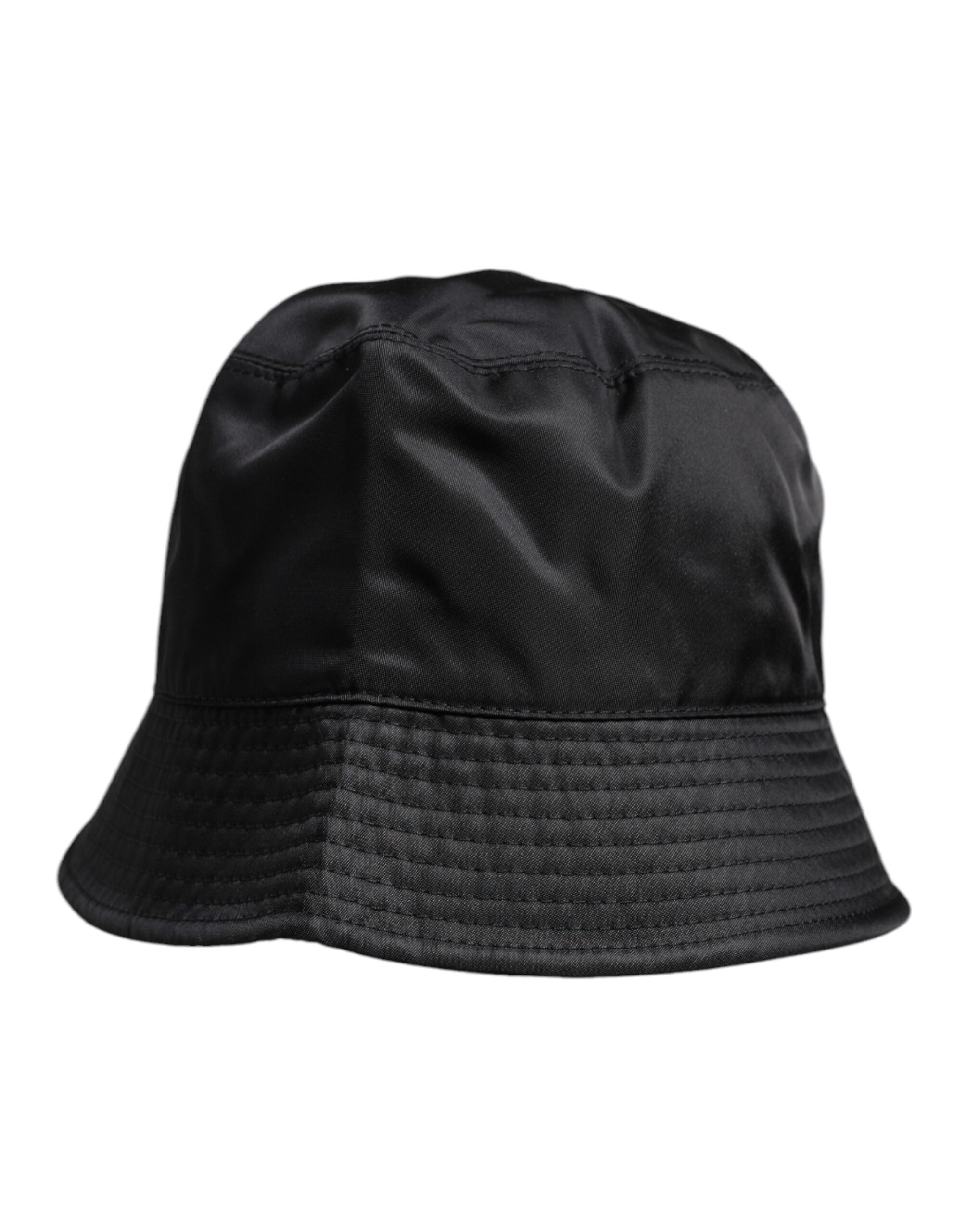 Black Cotton Wide Brim Bucket Hat mens luxury fashion - Mens Edit