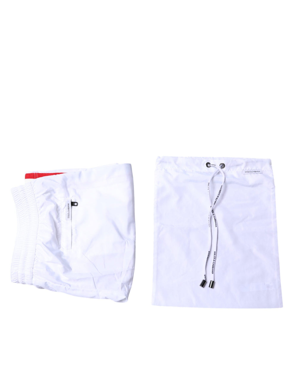 Dolce & Gabbana Swim Shorts in White