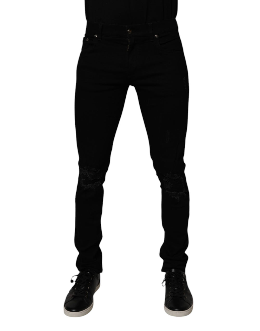 Dolce & Gabbana Skinny Jeans in Black